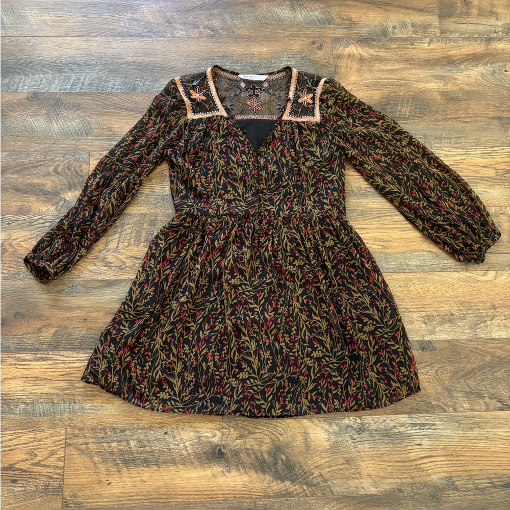 Zara Basic Z1975 Denim dress, size M
